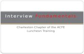 Interview Fundamentals ACFE Chapter Training