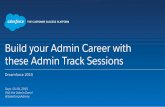 5 Dreamforce Admin Track Sessions to Build Your Career