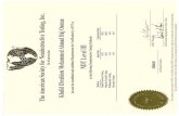 ASNT III Certificates