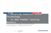 Stelter Lambert Frauens Applications of Rotating Magnetic Brush in Powder Coating ICC 2004