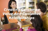 Creating customer value and customer relationship s1
