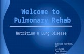 Lesson 10: Nutrition and Lung Disease