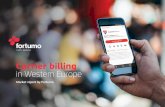 Carrier billing in Western Europe - market report by Fortumo