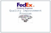 Fed ex quality improvement program