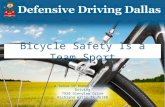 Bicycle Safety Is A Team Sport