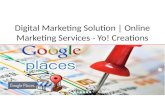 Yocreations Digital Marketing Solution | Online Marketing Services - Yo! Creationsonline ppt