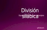 División silábica - ELE