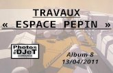 TRAVAUX ESPACE PEPIN 08