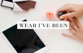Wear I've Been - First Pitch Deck