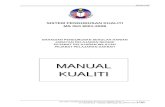 Manual kualiti 2013