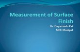 Chapter 7 measurement of surface finish