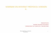 Internet Protocol Version 6 : ©Abhinav_R_Kamble Presentations