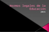 Normales Legales de la Educación Argentina y Bonaerense. Instituto Normal Superior de Formacion Docente n°109.