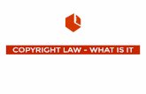 Copyright Law - What Is It!