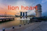 Lion heart by Amanda Chong