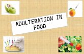 Food adulteration 1