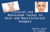 Clinical use of botulinum toxins in omfs