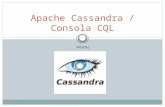 Apache cassandra cosnola