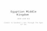 2. egyptian middle kingdom