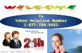 Yahoo helpline number ~ 1-877-788-9452