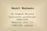 [Int. med] heart murmurs from SIMS Lahore