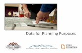 Data for Planning Purposes