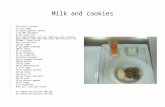 Milk and cookies power point