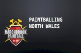 Paintballing north wales