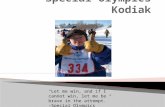Special Olympics Presentation