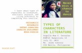 Types of characters in literature character types. argelle gonzales