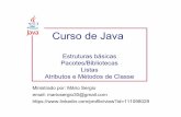 Java (Pacotes/Bibliotecas/Listas/Atributos/Métodos) Slide 3