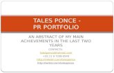 Tales Ponce - PR portfolio