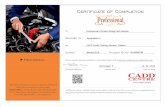 CADD certificate