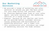 Rowland Home Team - Marketing Services for Home Sellers