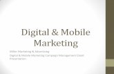 Digital and Mobile Marketing Miller Marketing