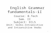 Updated b tech ii unit i verbs