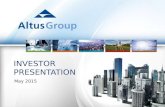 Altus Group Investor Presentation