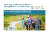Doing research differently for food security outcomes