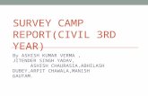 Survey camp report(civil 3 rd year)