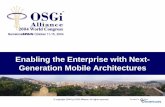 Enabling the Enterprise with Next-Generation Mobile Architectures - Mark VandenBrink, IBM