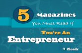 5 Magazines You Must Read If You’re An Entrepreneur