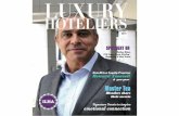 INTERVIEW FOR LUXURY HOTELIERS MAGAZINE