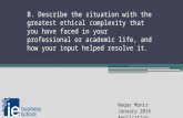 IE Essay B - Ethical Complexity