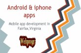 Mobile app development in Fairfax, Virginia