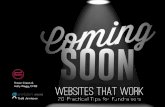 Websites That Work - 20 Practical Tips for Fundraisers