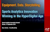 Sports Analytics Innovation Summit - Data Powered Storytelling