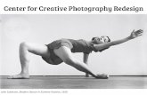 Center for Creative Photography Redesign