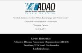 Reinstein Presentation: “Global Asbestos Action: When Knowledge and Power Unite”