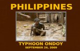Philippines - Typhoon Ondoy