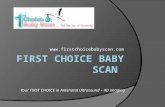 First Choice Baby Scan.